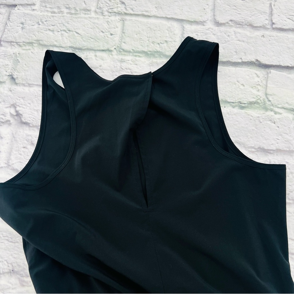 Banana Republic Factory Jumpsuit Womans Size 6 Classic Black Sleeveless Jogger - Picture 8 of 12